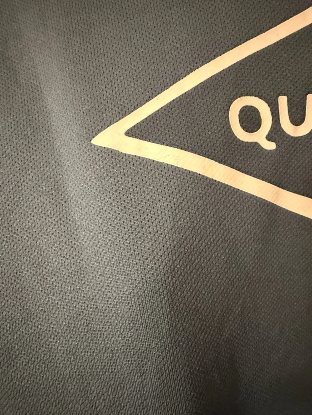 Quiksilver Men's Long-Sleeve Crew in Slate Gray with Subtle Logo - Picture 6 of 6